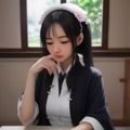 古典舞专项编辑陈雅韵，女性，长发盘髻，中国古典舞专业背景，负责古典与民族舞蹈视频内容审核